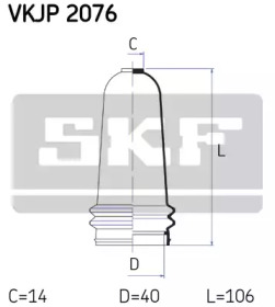 SKF VKJP 2076